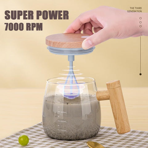 Electric Mixing Glass Mug