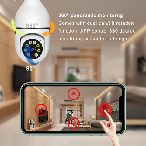 Light Bulb Security Camera